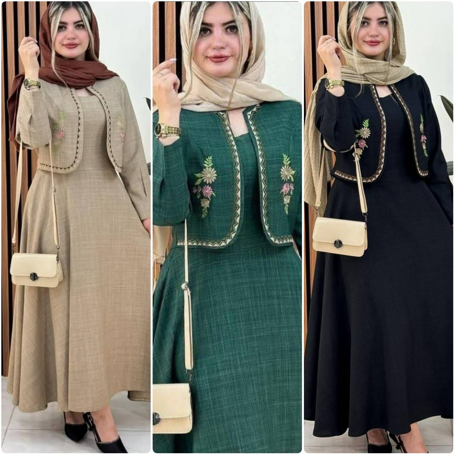 کت سارافون جنس شانتون صوفتا مدل همتا رنگ مشکی