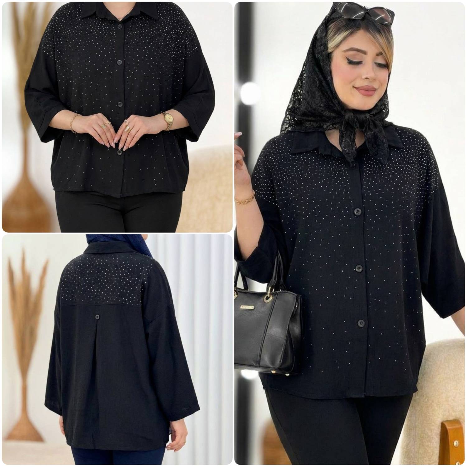 شومیز نگینی رخشان